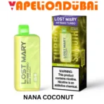 LOST MARY MT15000 TURBO 5% Disposable Vape Nana Coconut in Dubai