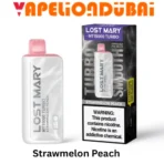 LOST MARY MT15000 TURBO 5% Disposable Vape Strawmelon Peach in Dubai