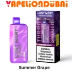 LOST MARY MT15000 TURBO 5% Disposable Vape Summer Grape in Dubai