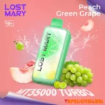 Lost Mary MT35000 Turbo Peach Green Grape