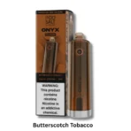 Pod Salt Onyx Cloud 25000 Puffs Butterscotch Tobacco Disposable Vape in UAE