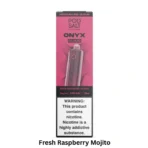 Pod Salt Onyx Cloud 25000 Puffs Fresh Raspberry Mojito Disposable Vape in UAE