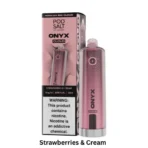 Pod Salt Onyx Cloud 25000 Puffs Strawberry Cream Disposable Vape in UAE
