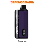 PURA Pro 12000 Puffs Disposable Vape Grape Ice in Dubai