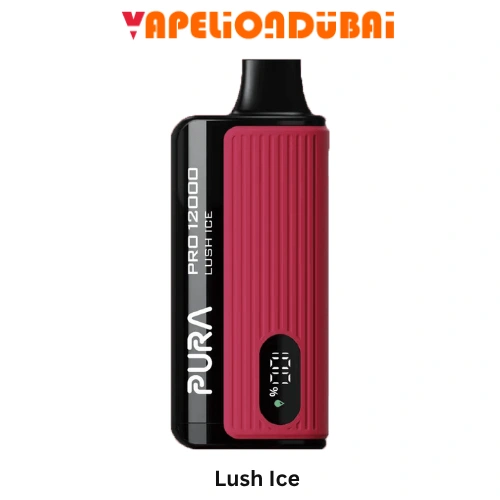 PURA Pro 12000 Puffs Disposable Vape Lush Ice in Dubai