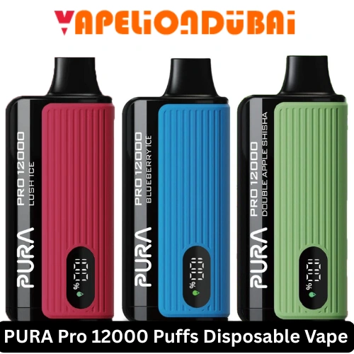 PURA Pro 12000 Puffs Disposable Vape in Dubai