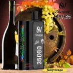 Silvaper 35000 Puffs Disposable Vape Juicy Grape 20mg in Dubai