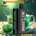 Silvaper 35000 Puffs Disposable Vape Minty Breeze 20mg in Dubai