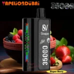 Silvaper 35000 Puffs Disposable Vape Super berry in Dubai