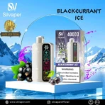 SILVAPER 40000 Puffs Disposable Vape Blackcurrant Ice in Dubai