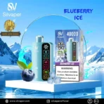 SILVAPER 40000 Puffs Disposable Vape Blueberry Ice in Dubai