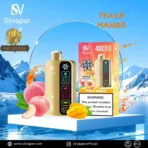 SILVAPER 40000 Puffs Disposable Vape Mango Peach in Dubai
