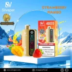 SILVAPER 40000 Puffs Disposable Vape Strawberry Mango in Dubai