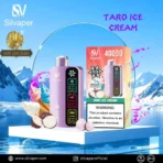 SILVAPER 40000 Puffs Disposable Vape taro Ice Cream in Dubai