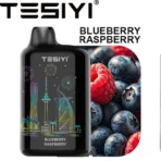 TESIYI Ultra Shisha Max 40,000 Puffs Blueberry Raspberry