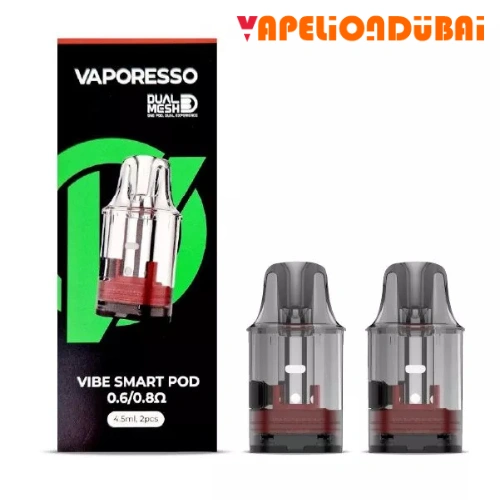 Vaporesso Vibe Replacement Pods 0.6 ohm and 0.8 ohm