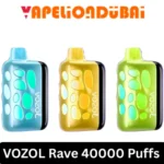 VOZOL Rave 40000 Puffs Disposable Vape 50Mg in Dubai