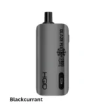 HQD Glaze Plus 12000 Puffs Blackcurrant vape provides a sweet and tangy berry flavor