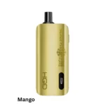 HQD Glaze Plus 12000 Puffs Mango vape offers a tropical and sweet mango flavor