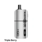 HQD Glaze Plus 12000 Puffs Triple Berry vape mixes three sweet berries