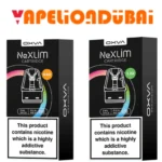 OXVA NeXlim replacement pod cartridges with 4ml e-liquid capacity
