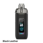 OXVA VPRIME Pod System Kit Black Leather finish, ergonomic 60W pod kit