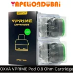 OXVA VPRIME 0.8ohm Replacement Pod Cartridge for mouth-to-lung vaping