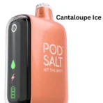 Pod Salt 15000 Puffs Disposable Vape Cantaloupe Ice with USB-C fast charging