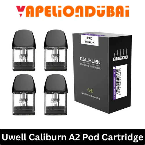 Uwell Caliburn A2 Replacement Pod 0.9ohm UN2 Meshed-H coil for Caliburn A2, A2S, and AK2 vape kits