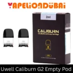 Uwell Caliburn G2 Replacement Pods - 2ml Empty Pod for Caliburn G2 Pod System
