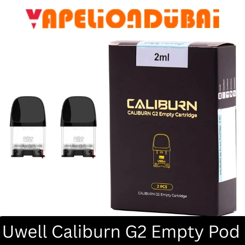 Uwell Caliburn G2 Replacement Pods - 2ml Empty Pod for Caliburn G2 Pod System