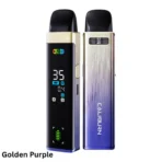 Uwell Caliburn G3 Pro Pod Kit Golden Purple with metallic sheen and Pro-FOCS flavor enhancement