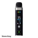 Uwell Caliburn G3 Pro Pod Kit Stone Gray with smart LCD display and sleek design