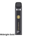 Uwell Caliburn G3 vape kit in midnight gold color