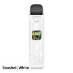 Uwell Caliburn G4 Pod Kit in Seashell White, compact and stylish vaping device.
