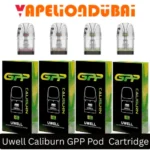 Uwell Caliburn GPP Pod Cartridge 3ml refillable pod compatible with Caliburn G series devices, including G3, G4, and other models