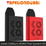 UWELL Caliburn KOKO Pod System with 2ml refillable pod and 520mAh battery