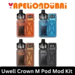 Uwell Crown M Pod Mod Kit with dual-coil design and 35W output