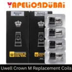 Uwell Crown M Replacement Coils compatible with Crown M Pod Kit for MTL and DTL vaping