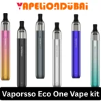 Vaporesso Eco One Kit with 1100mAh battery and 16W output for smooth vaping in Dubai