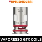 Vaporesso GTX 0.15Ω Mesh Coil – High-performance coil for sub-ohm vaping at 60–75W