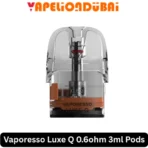 Vaporesso LUXE Q 0.6ohm (RDTL) Mesh Coil 3ml Pod for a larger vaping capacity