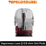Vaporesso LUXE Q 0.8ohm (RDTL/MTL) Mesh Coil 3ml Pod with versatile vaping styles