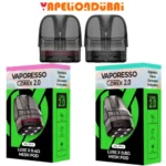 Vaporesso LUXE X Replacement Pods Cartridge featuring mesh coil technology for superior MTL and DTL vaping experiences