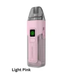 Vaporesso Luxe X2 Pod Vape Kit in Light Pink, featuring cutting-edge COREX 2.0 technology and adjustable airflow for premium vapor