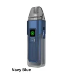 Vaporesso Luxe X2 Pod Vape Kit in Navy Blue, designed for optimal flavor with adjustable airflow and COREX 2.0 technology