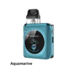 Vaporesso Xros 4 Nano Pod Kit in Aquamarine with customizable airflow and adjustable wattage for smooth vaping