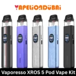 Vaporesso XROS 5 Pod Kit with a 1500mAh battery and 3ml pod capacity for a long-lasting vaping experience