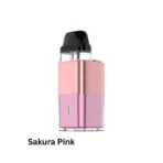 Vaporesso XROS Cube Pod Kit in Sakura Pink, featuring adjustable airflow and 360° LED lighting