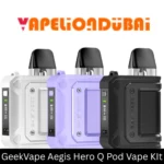 GeekVape Aegis Hero Q Kit 1300mAh pod system with Q cartridge.
